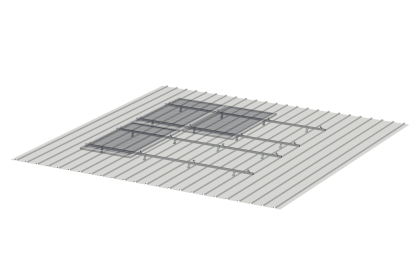 PV-ezRack® SolarRoof™ DT Rail Penetrative
